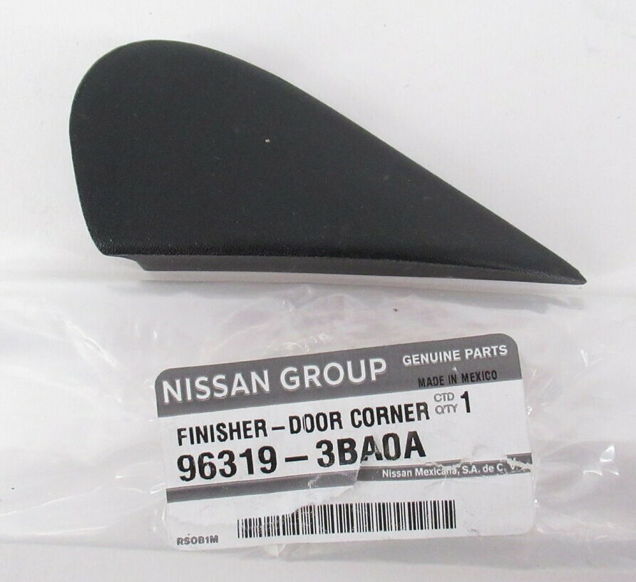 Genuine OEM Nissan 96319-3BA0A Driver Front Mirror Corner Molding