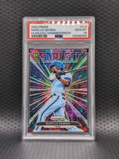 2022 Panini Prizm Marcus Semien SSP Silver Shimmer /7 PSA 10 ***POP 1*** GEM!
