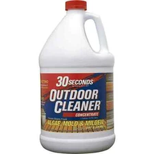 30 SECONDS Outdoor Cleaner for Stains from Algae, Mold and Mildew 1 Gallon