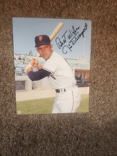 JIM DAVENPORT SAN FRANCISCO GIANTS SIGNED 8X10 PHOTO 