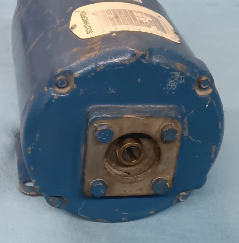 BALDOR 3 PHASE MOTOR 35K838-186 3450RPM 8.4-8/4AMPS 60HZ 3.2HP - Image 3 of 4