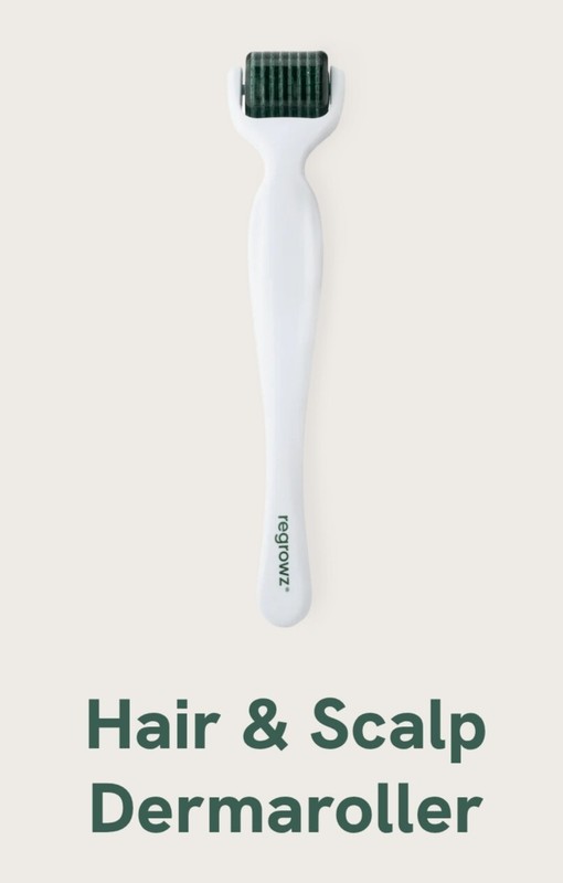 Regrowz Hair and Scalp Dremaroller Mico-needling Technology. 
