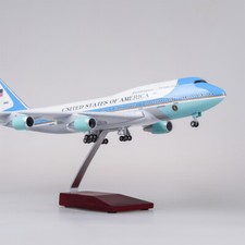 1:150th Resin US Air Force One B747 Boeing 747 Plane Model Airplane Airline Gift
