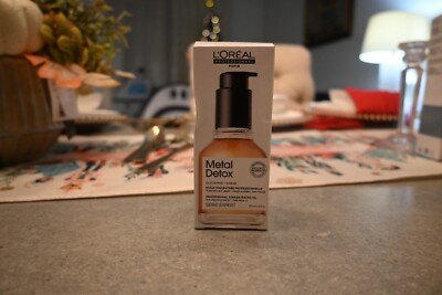 L'OREAL Serie Expert Metal Detox Oil | Anti-Deposit Daily Leave-in Protector NEW