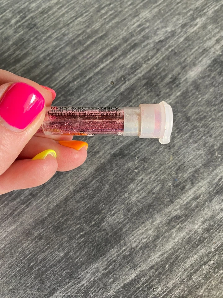 Mary Kate y Ashley Rosa Lentejuelas Brillo Polvo NUEVO Lentejuelas Polvo Todo Brillo Foto 2 de 4