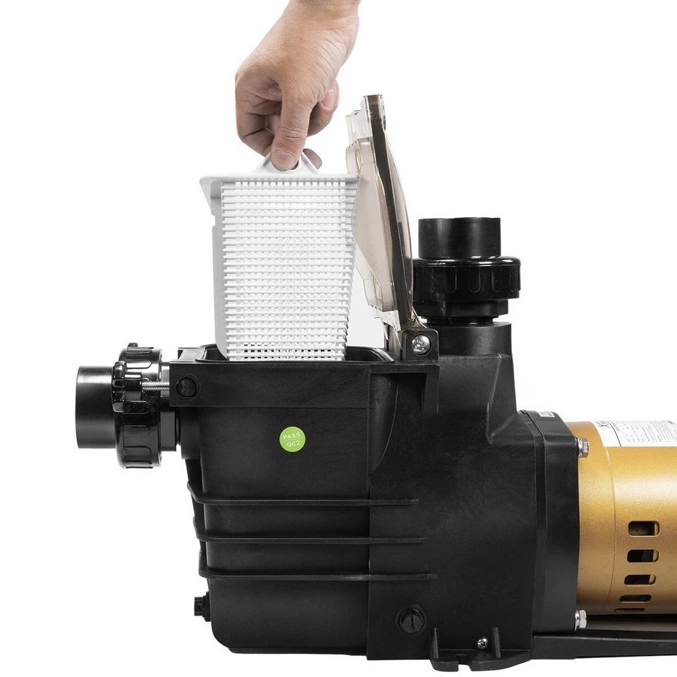 1HP Super Flow Variable Speed Swimming Spa Pool Pump Strainer Above In Ground - Image 3 of 4