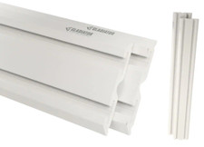 4 ft. Length Garage Wall Storage GearTrack Channel, Gladiator 2-Pack Heavy-duty