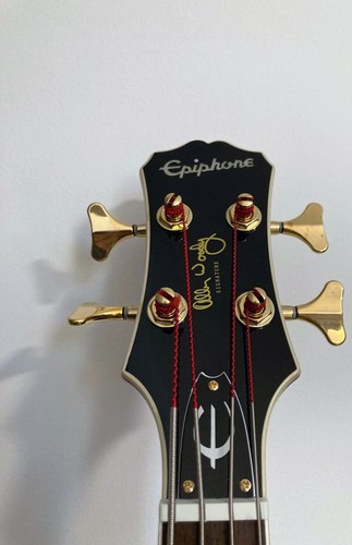 Bajo eléctrico Epiphone Allen Woody Rubmlekat - Wine Red - Imagen 4 de 5
