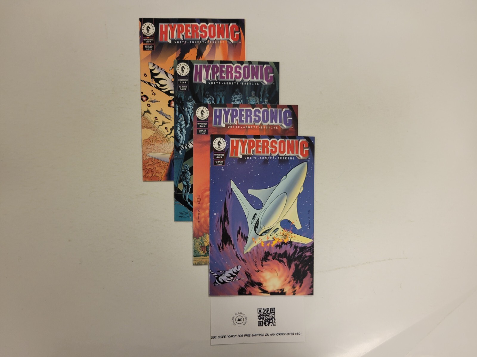 4 Hypersonic Dark Horse Comic Books #1 2 3 4 76 TJ29 | eBay