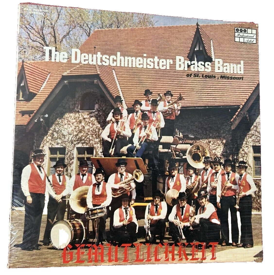 La banda alemán y discos de vinilo de música de Austria