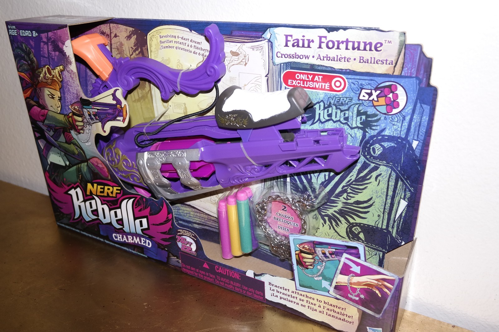 nerf rebelle charmed fair fortune crossbow