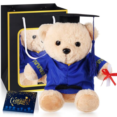 ZJoey Bear with Graduation Cap Toys Class of 2025 Plush Stuffed Teddy Bear An...