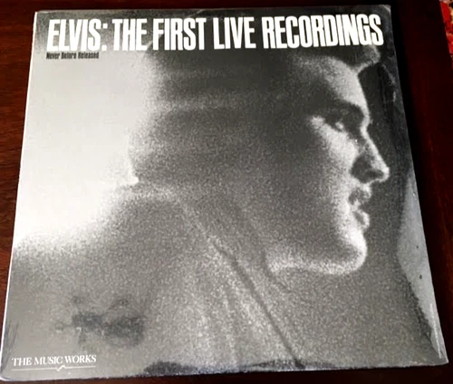 Elvis Presley/The First Live Recordings SEALED U.S. LP
