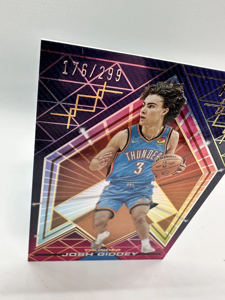 Josh Giddey 2021/22 Panini Recon Bronze Parallel Rookie RC /299 Thunder - Image 2 of 4