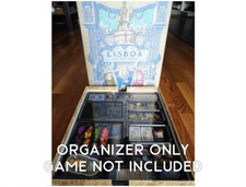 Lisboa with Deluxe Components Board Game Insert / Organizer 