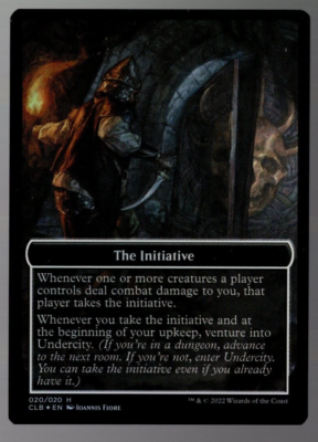 mtg initiative cards 1x Undercity / The Initiative 020/020 Token Foil Baldur's Gate MTG Near  Mint