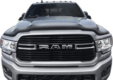 AVS Smoke Low Profile/Flush Aeroskin Hood Protector for 2009-2019 Dodge Ram 1500