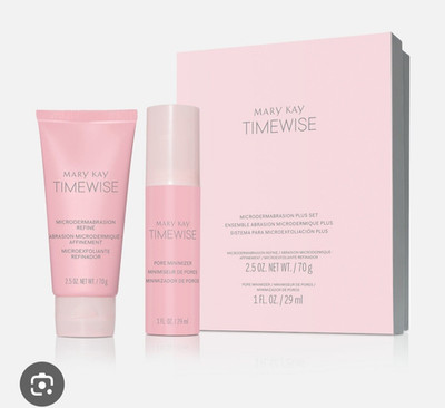 Mary Kay TimeWise Microdermabrasion Plus Set, Pore & Texture Refining, Pink