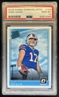 2018 Panini Donruss Optic Josh Allen Rated RC #154 Bills PSA 10 Rookie