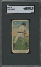 1909 E101 FRANK CHANCE NNO POOR SET OF 50 SGC A BASEBALL CHICAGO CUBS