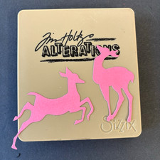 Tim Holtz Alterations Reindeer Flight Vtg Metal Cutting Die 656923 Sizzix Bigz
