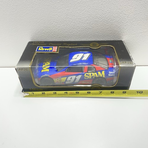 Revell Nascar 1:24 Die Cast Mike Wallace #91 Spam Chevrolet 1997 Monte Carlo - Picture 8 of 8