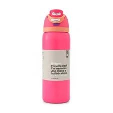 Owala FreeSip 32oz Stainless Bottle Leak-Proof Peach Pink