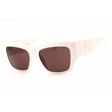 Guess Unisex Sunglasses Ivory Injected Propionate Rectangular Frame GU00252 25Y