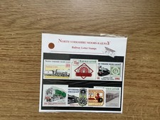 North Yorkshire Moors Railway* Railway Letter Stamps Collection