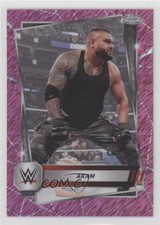 2025 Topps Chrome WWE Pink Shimmer Refractor Akam #31 1jj7