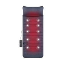 Snailax Memory Foam Full Body Massage Mat with Heat, Back Massager ... Fast Ship