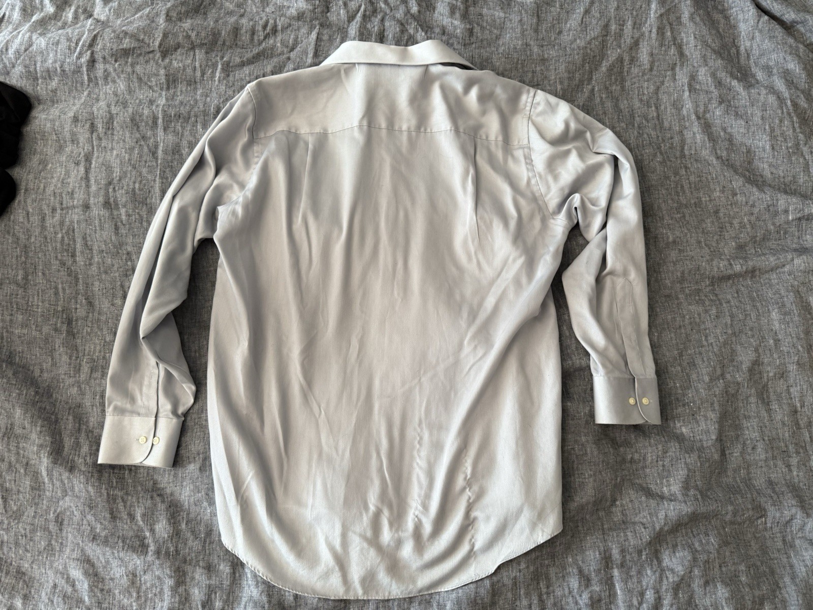 3 Solid Color Long Sleeve Button Down Shirts - image 7