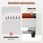 A3 Laminator Machine, V350 13inch Hot Cold Roll Laminating Machine Four Rollers
