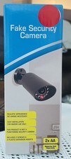 Fake Surveillance security camera realistic appearance dummy camera new in box