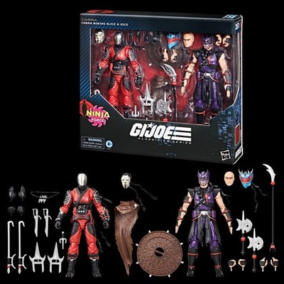 2025 Hasbro GI Joe Classified Series Ninja Force Slice & Dice SDCC