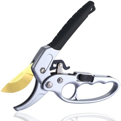 Ultra Sharp Germany Titanium Steel Pruning Shears - Cuts 3X Easier, Weak Hand...