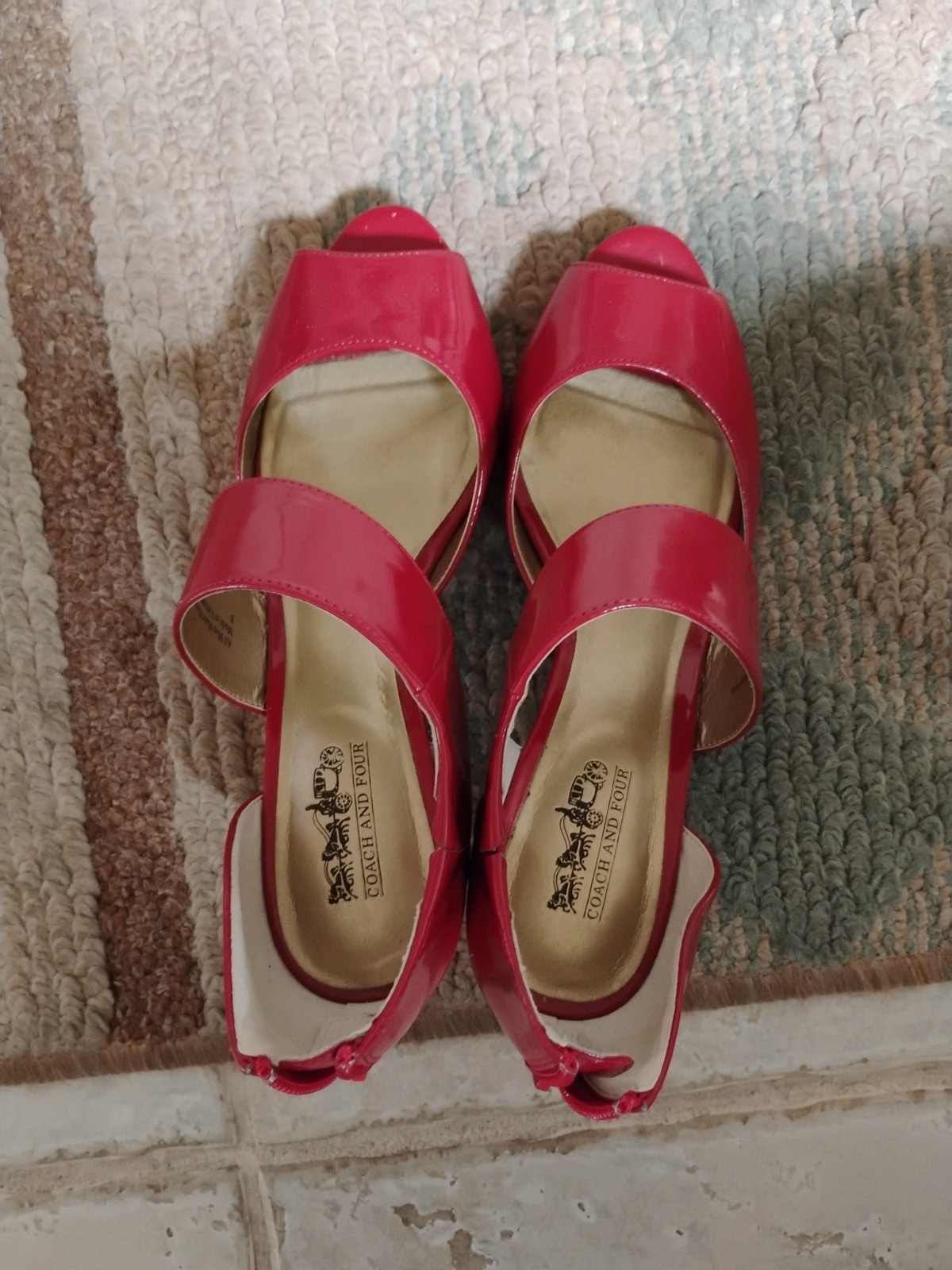 Strappy back zipper heeled sandals for women open toe ankle dress shoes coach and four