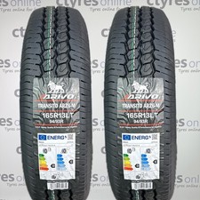2X New 165 13C 165/R13c VAN TYRES 94/93R 8PLY ARIVO ARZ6 VAN (2 TYRES)