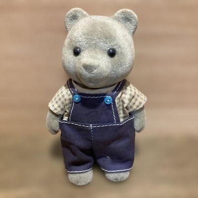 Sylvanian Families Gray Bear Father Figure