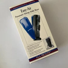 New FLA Pro Lite Easy Air Pneumatic Stirrup Ankle Brace Left Standard