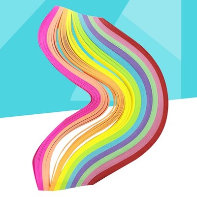  500 Pcs Origami Papierstreifen Sterne Sternstreifen-Papier-Origami
