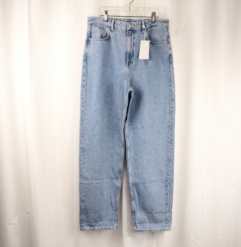 COS Women's Arch Tapered Jeans Blue Light Wash Pants 30 Measures 32/30 New