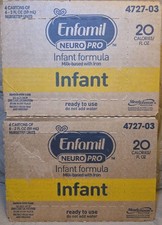 Enfamil NeuroPro 48 Bottles 2 oz Infant On The Go Formula Liquid Iron Exp05/2027