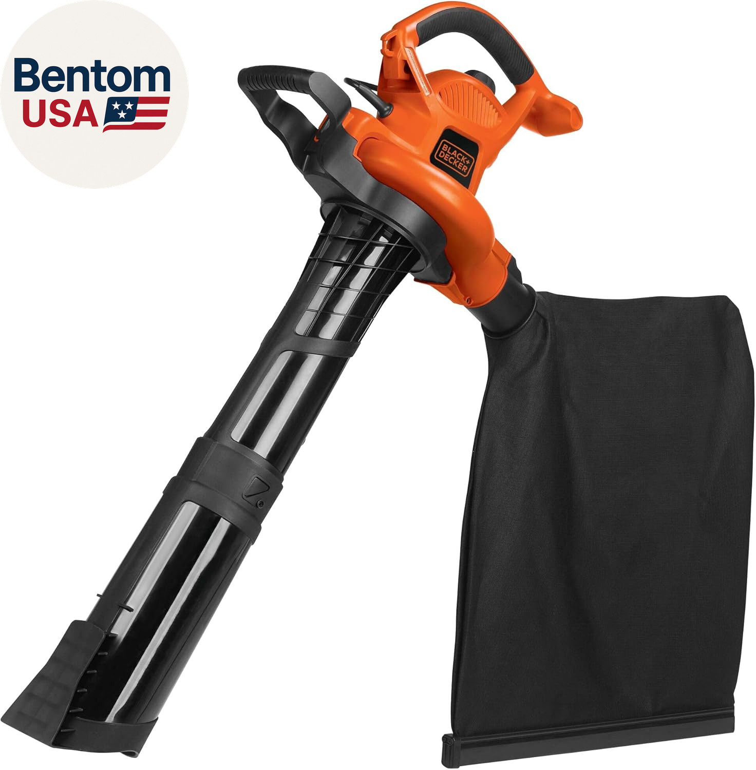 BLACK+DECKER 3-In-1 Electric Leaf Blower, Leaf Vacuum/Mulche