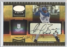 2004 Leaf Certified Cuts Marble Gold Signatures 2/25 Angel Berroa #97 Auto 0c2
