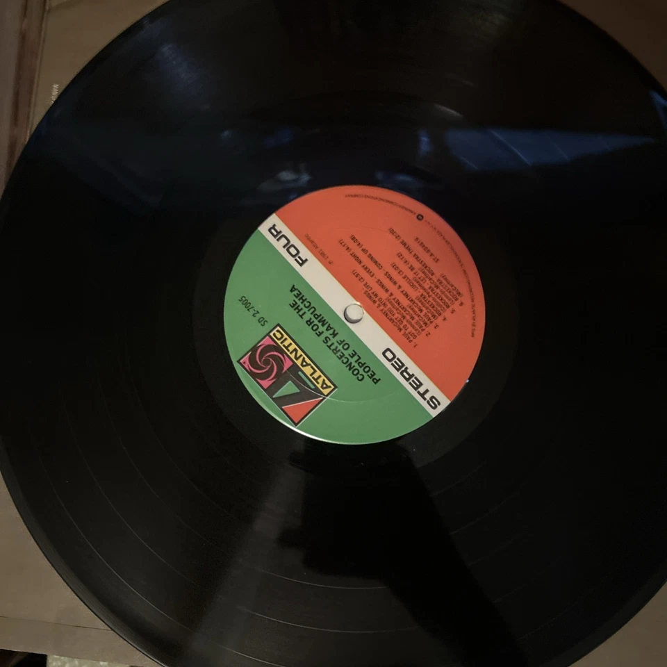 Concerts For Kampuchea 1981 vinyl 2x LP excellent The Clash Queen The Who Vg++ — 第 3/4 张图片