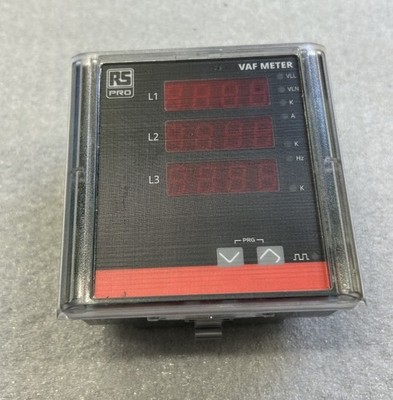 RS PRO Dreiphasen VAF Digital Power Meter