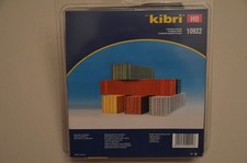 Kibri H0 10922 40-Fuss-Container (6 Stück)