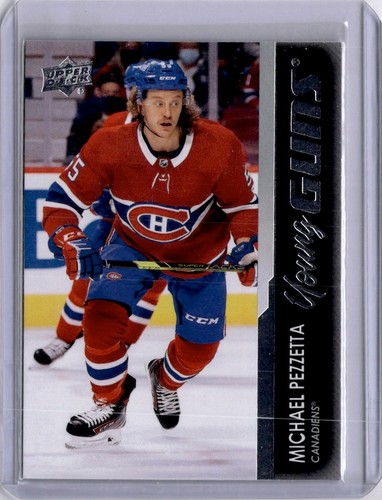 2021-22 Upper Deck Young Guns Michael Pezzetta #705 rookie card