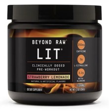 LIT  Pre-Workout - Strawberry Lemonade 15 Servings EXP: 03/2027
